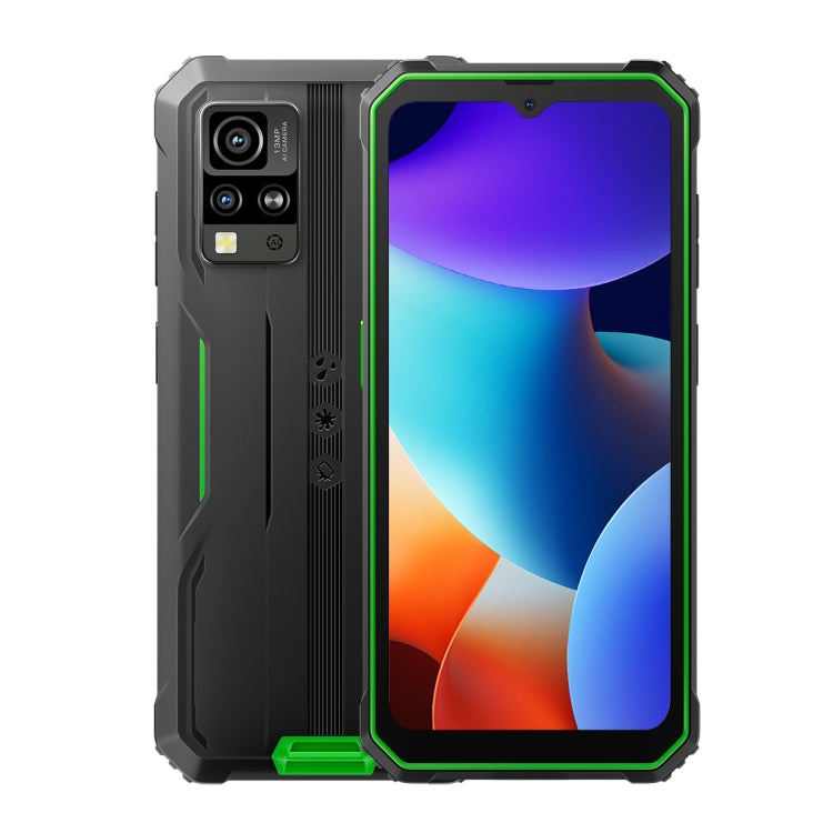Blackview BV4800 Pro, 4GB+128GB, IP68/IP69K/MIL-STD-810H, 6.56 inch Android 14 Unisoc T606 Octa Core, Network: 4G, OTG (Green) - free shipping - PMC Jewellery - Order now!