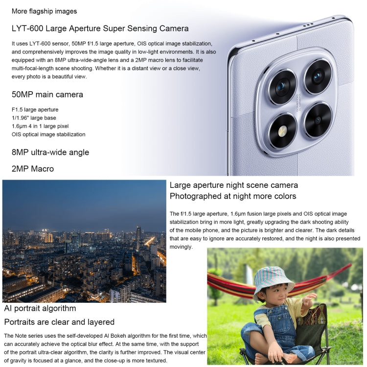 Xiaomi Redmi Note 14 Pro, 8GB+256GB, 6.67 inch Xiaomi HyperOS Mediatek Dimensity 7300-Ultra Octa Core, NFC, Network: 5G (White) - free shipping - PMC Jewellery - Order now!