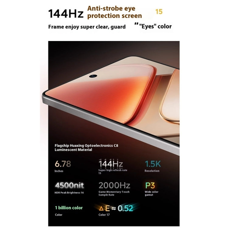 vivo iQOO Z9 Turbo+, 16GB+512GB, 6.78 inch Android 14.0 OriginOS 4 Dimensity 9300+ Octa Core 3.4GHz, OTG, NFC, Network: 5G, Support Google Play (Starlight White) - free shipping - PMc TechLife - Order now!