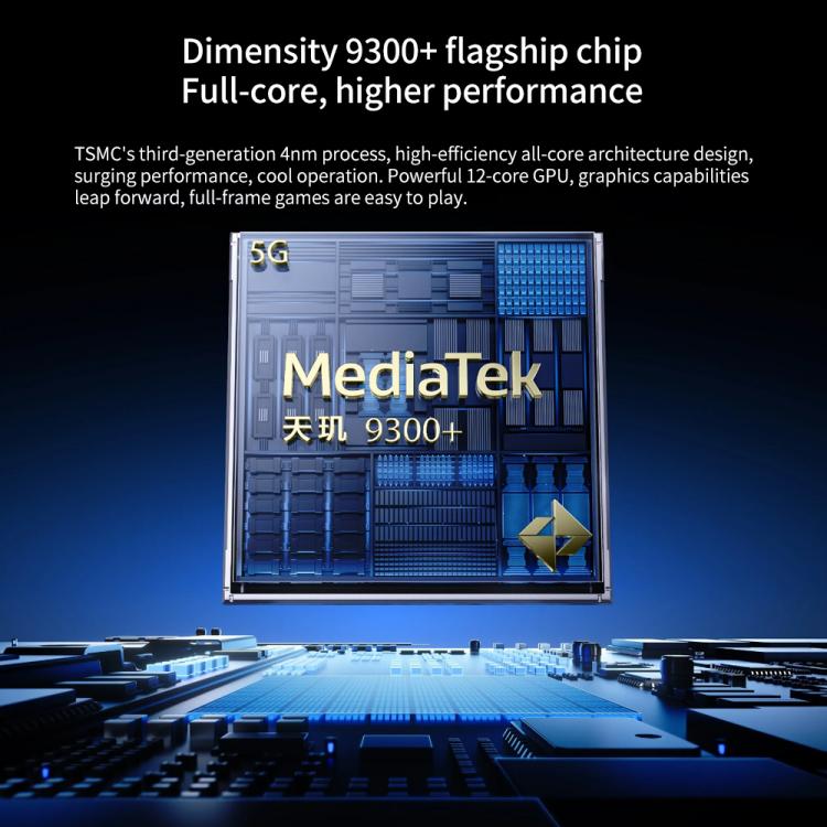 Realme Neo7, 12GB+256GB, 6.78 inch Android 15 / Realme UI 6.0 MediaTek Dimensity 9300+ Octa Core, NFC, Network: 5G, Support Google Play (Blue) - free shipping - PMc TechLife - Order now!