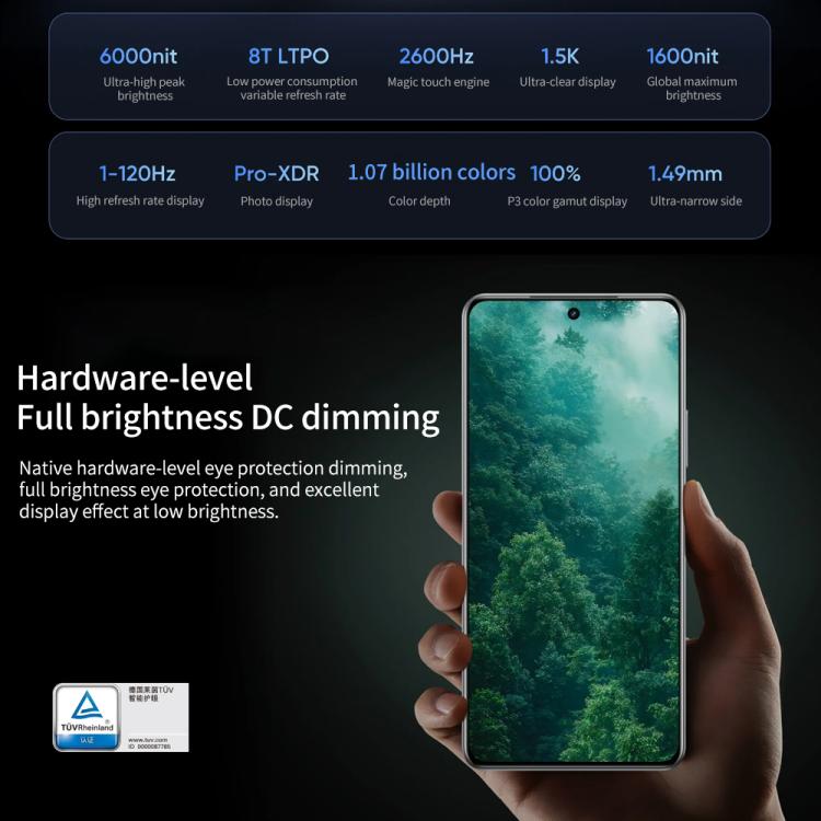 Realme Neo7, 16GB+512GB, 6.78 inch Android 15 / Realme UI 6.0 MediaTek Dimensity 9300+ Octa Core, NFC, Network: 5G, Support Google Play (White) - free shipping - PMc TechLife - Order now!