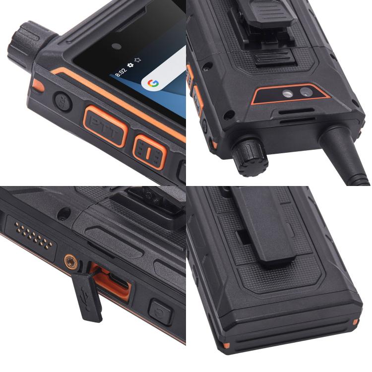 UNIWA P4 Plus UHF Walkie Talkie Rugged Phone, 4GB+64GB, 4.0 inch Android 14 MediaTek MT6765 Helio P35 Octa Core, Network: 4G (EU Plug) - free shipping - PMc TechLife - Order now!