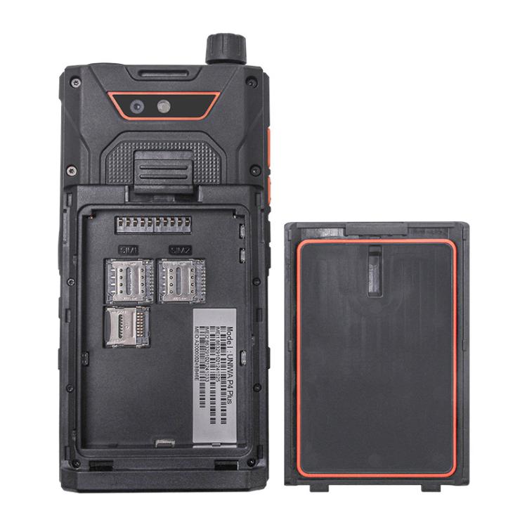 UNIWA P4 Plus VHF Walkie Talkie Rugged Phone, 4GB+64GB, 4.0 inch Android 14 MediaTek MT6765 Helio P35 Octa Core, Network: 4G (EU Plug) - free shipping - PMc TechLife - Order now!
