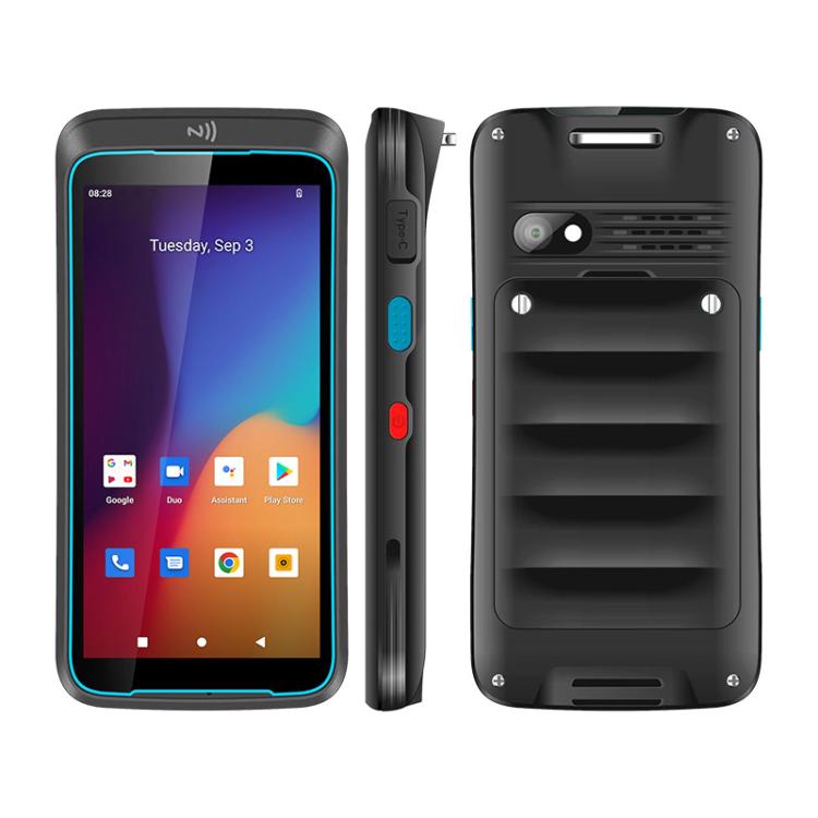 UNIWA V5N Barcode PDA Rugged Phone, 4GB+64GB, 5.5 inch Android 12 MediaTek MT6765 Helio P35 Octa Core, NFC, Network: 4G (AU Plug) - free shipping - PMc TechLife - Order now!