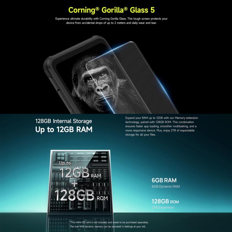 Ulefone Armor X31, 6GB+128GB, Night Vision, IP68/IP69K Rugged Phone, 6.56 inch Android 14 MediaTek Helio G91 Octa Core, Network: 4G, NFC, OTG (Green) - free shipping - PMC TechLife - Order now!