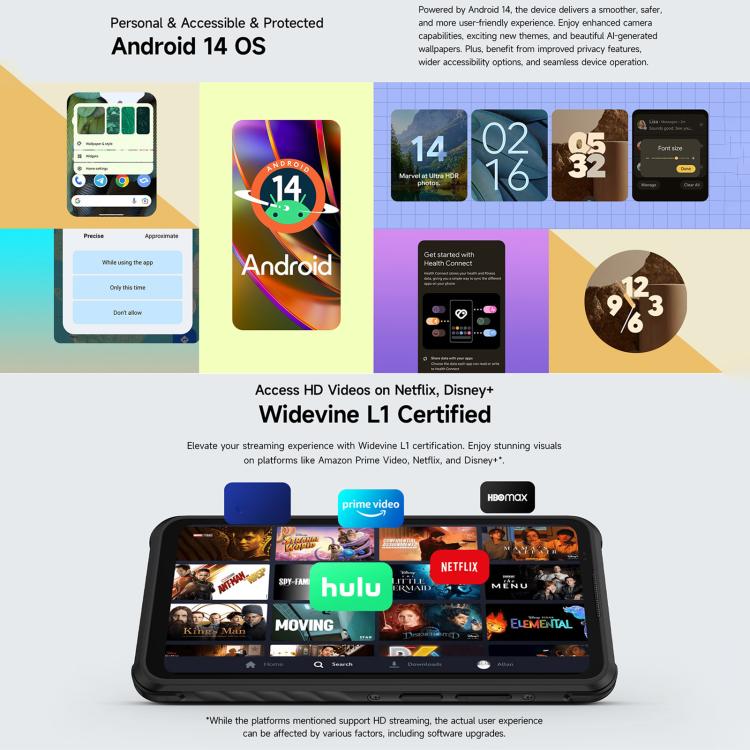 Ulefone Armor X31, 6GB+128GB, Night Vision, IP68/IP69K Rugged Phone, 6.56 inch Android 14 MediaTek Helio G91 Octa Core, Network: 4G, NFC, OTG (Orange) - free shipping - PMC TechLife - Order now!