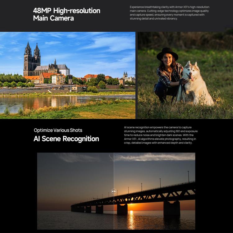 Ulefone Armor X31, 6GB+128GB, Night Vision, IP68/IP69K Rugged Phone, 6.56 inch Android 14 MediaTek Helio G91 Octa Core, Network: 4G, NFC, OTG (Orange) - free shipping - PMC TechLife - Order now!