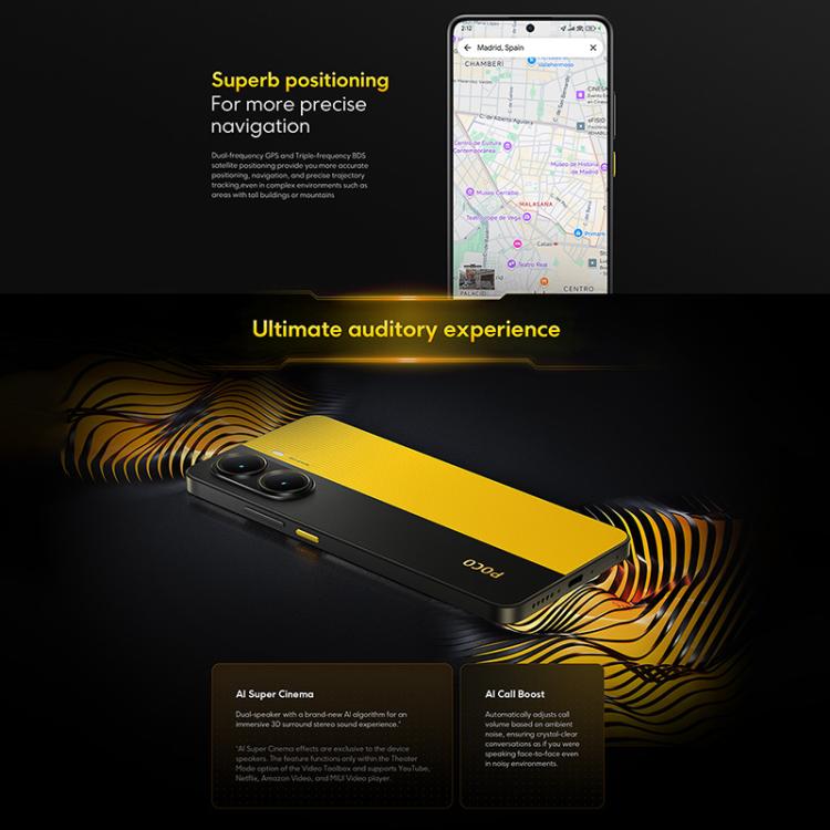 Xiaomi POCO X7 Pro 5G Global, 12GB+256GB, In-screen Fingerprint, 6.67 inch Xiaomi HyperOS 2 MediaTek Dimensity 8400-Ultra Octa Core, NFC, Network: 5G (Green) - free shipping - PMC TechLife - Order now!