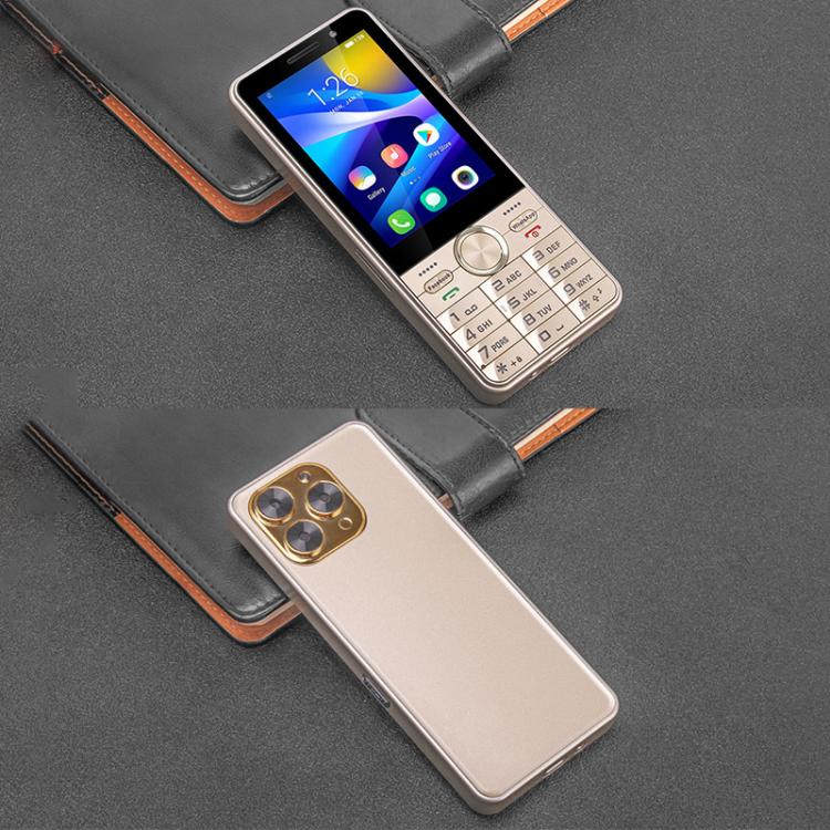 UNIWA XS17 Feature Phone, 2GB+16GB, 3.5 inch Android 8.1 MT6737M Quad Core, Network: 4G, Dual SIM Card (Gold) - free shipping - PMc TechLife - Order now!