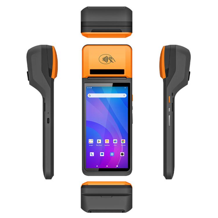 UNIWA V4P Standard Edition, 6 inch NFC Android 13 Smart Handheld POS Phone with Thermal Printer, 3GB+16GB, Unisoc SC9863a Octa Core, Network: 4G (Black) - free shipping - PMc TechLife - Order now!