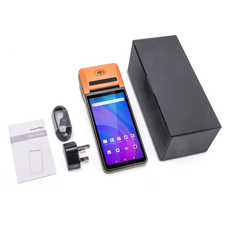 UNIWA V4P Standard Edition, 6 inch NFC Android 13 Smart Handheld POS Phone with Thermal Printer, 3GB+16GB, Unisoc SC9863a Octa Core, Network: 4G (Black) - free shipping - PMc TechLife - Order now!