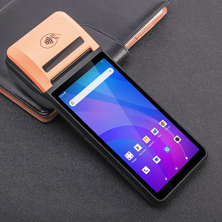 UNIWA V4P Standard Edition, 6 inch NFC Android 13 Smart Handheld POS Phone with Thermal Printer, 3GB+16GB, Unisoc SC9863a Octa Core, Network: 4G (Black) - free shipping - PMc TechLife - Order now!