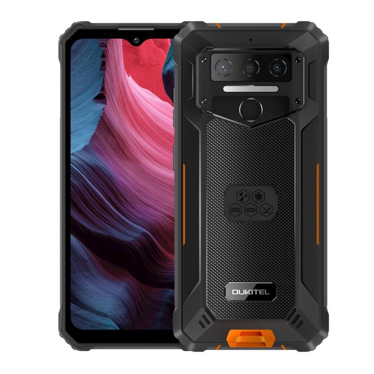 Oukitel WP23 Plus Rugged Phone, 8GB+256GB, 6.52 inch Android 14.0Unisoc T606 Octa-core, NFC, OTG, Network: 4G (Orange) - free shipping - PMc TechLife - Order now!