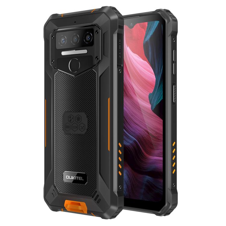 Oukitel WP23 Plus Rugged Phone, 8GB+256GB, 6.52 inch Android 14.0Unisoc T606 Octa-core, NFC, OTG, Network: 4G (Orange) - free shipping - PMc TechLife - Order now!