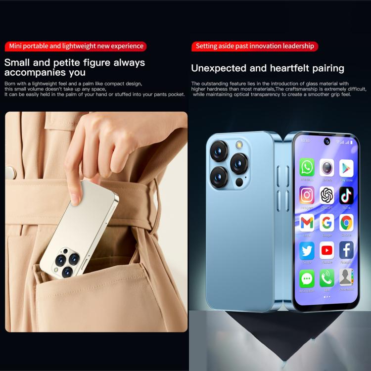 SOYES XS19 Pro, 6GB+128GB, 3.8 inch Android 12.0 MTK6762 Quad Core, Network: 4G, Dual SIM, GPS, OTG, Support Google Play Store (Black) - free shipping - PMc TechLife - Order now!