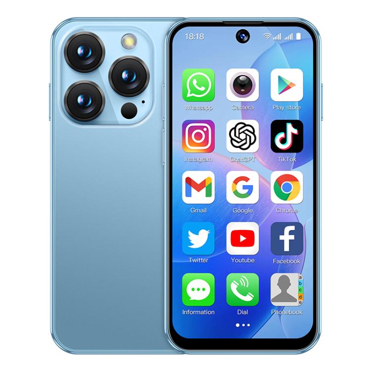 SOYES XS19, 2GB+16GB, 3.88 inch Android 10.0 MTK6580 Quad Core, Network: 3G, Dual SIM (Blue) - free shipping - PMc TechLife - Order now!