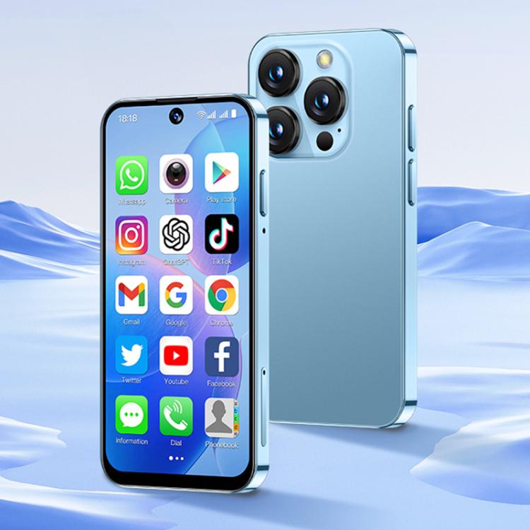 SOYES XS19, 2GB+16GB, 3.88 inch Android 10.0 MTK6580 Quad Core, Network: 3G, Dual SIM (Blue) - free shipping - PMc TechLife - Order now!