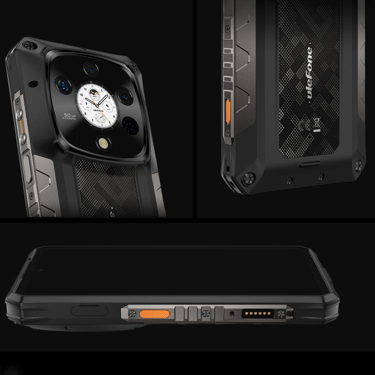 Ulefone Armor 28 Pro Rugged Phone, 16GB+512GB, Night Vision, 10600mAh, 6.67 inch + 1.04 inch Android 15 MediaTek Dimensity 7300 Octa Core, Network: 5G, NFC (Black) - free shipping - PMC TechLife - Order now!