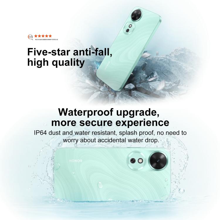 Honor Play 60, 8GB+256GB, Side Fingerprint, 6.61 inch MagicOS 9.0 Dimensity 6300 Octa Core, Network: 5G, OTG (Black) - free shipping - PMc TechLife - Order now!