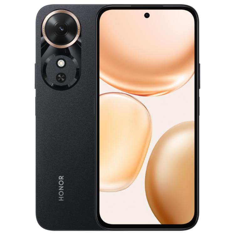 Honor Play 60m, 12GB+256GB, Side Fingerprint, 6.61 inch MagicOS 9.0 Dimensity 6300 Octa Core, Network: 5G, OTG (Black) - free shipping - PMc TechLife - Order now!