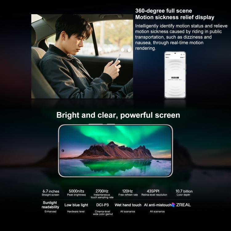 Honor X60 GT, 12GB+256GB, In-screen Fingerprint, 6.7 inch MagicOS 9.0 Android 15.0 Snapdragon 8+ Gen 1 Octa Core, Network: 5G, OTG, NFC (White) - free shipping - PMc TechLife - Order now!