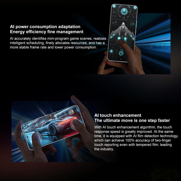 Honor X60 GT, 12GB+512GB, In-screen Fingerprint, 6.7 inch MagicOS 9.0 Android 15.0 Snapdragon 8+ Gen 1 Octa Core, Network: 5G, OTG, NFC (Blue) - free shipping - PMc TechLife - Order now!