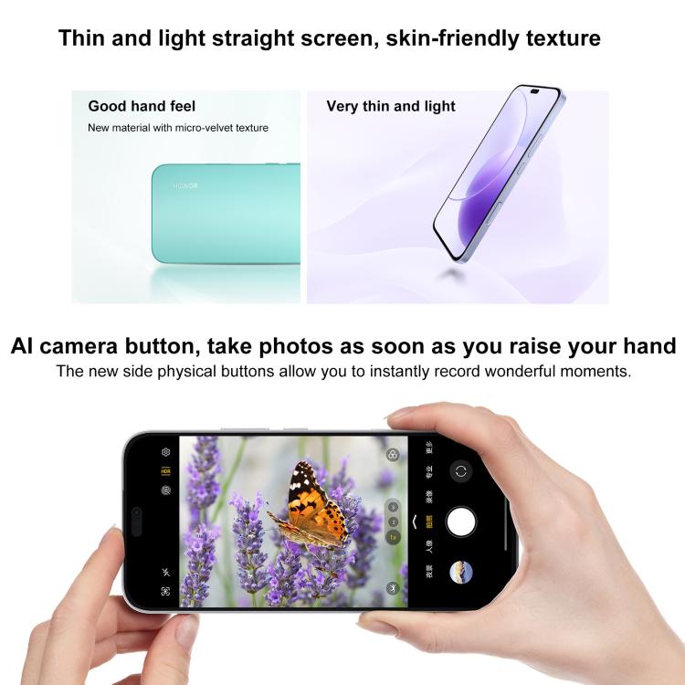 Honor X70i, 12GB+512GB, In-screen Fingerprint, 6.7 inch MagicOS 9.0 Android 15.0 Dimensity 7025 Ultra Octa Core, Network: 5G, OTG, NFC (White) - free shipping - PMc TechLife - Order now!