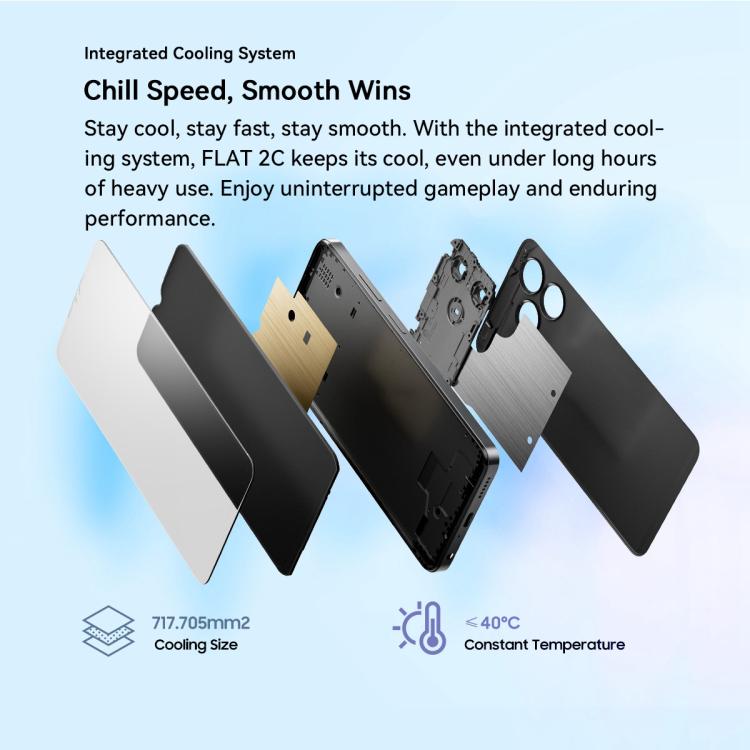 Blackview Oscal FLAT 2C, 2GB+64GB, 6.56 inch Android 14 Unisoc SC9863A T603 Octa Core, Network: 4G (Black) - free shipping - PMC TechLife - Order now!