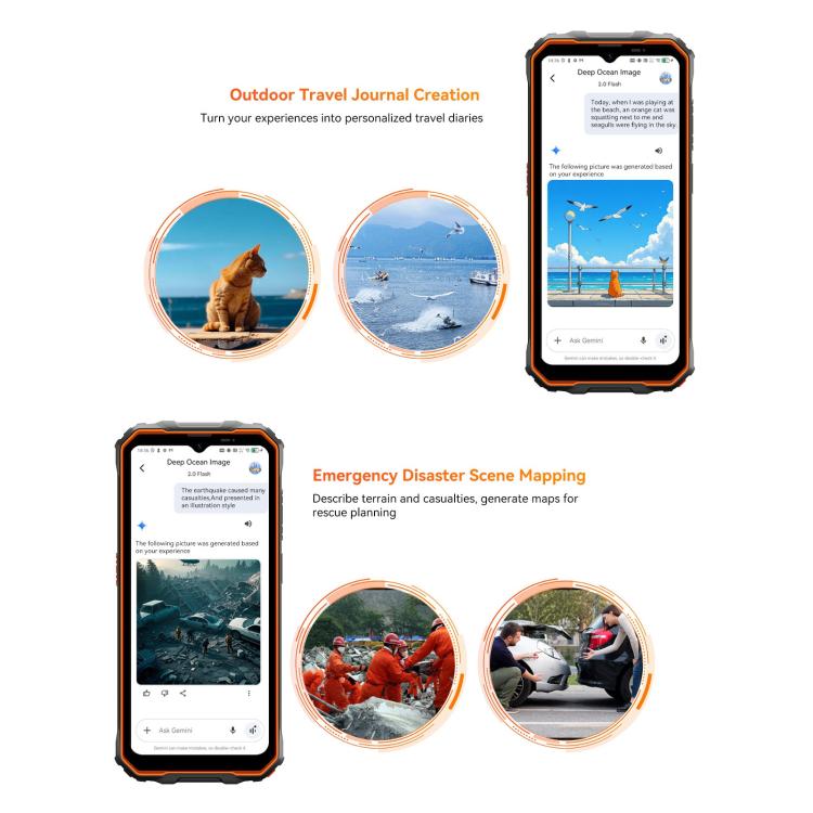 Blackview Oscal Marine 2, 4GB+64GB, 6.56 inch Android 15 Unisoc UMS9230E T615 Octa Core, Network: 4G, OTG, NFC (Black) - free shipping - PMC TechLife - Order now!