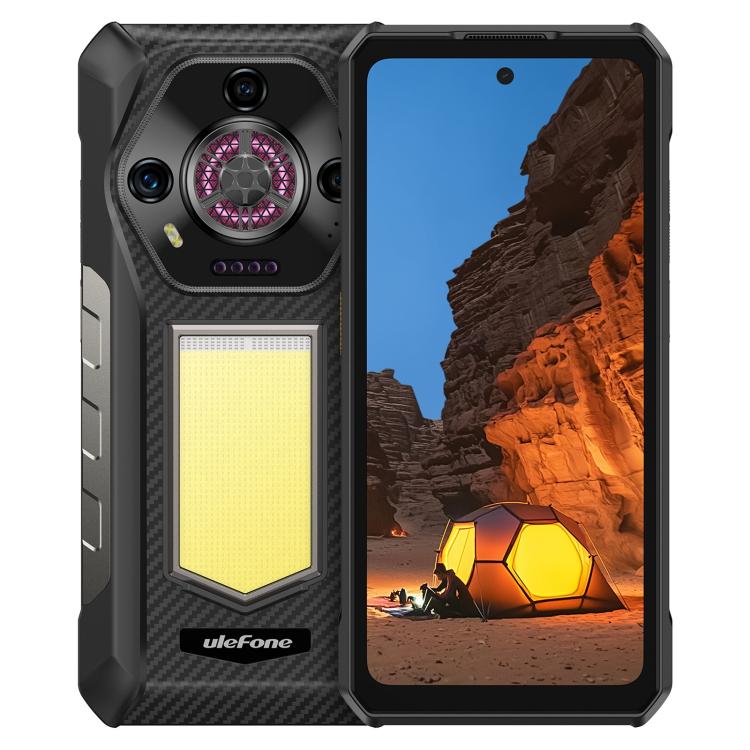 Ulefone Armor 30, 12GB+512GB, Night Vision, IP68/IP69K Rugged Phone, 6.95 inch Android 15 MediaTek Helio G100 Octa Core, Network: 4G, NFC, OTG (Black) - free shipping - PMC TechLife - Order now!