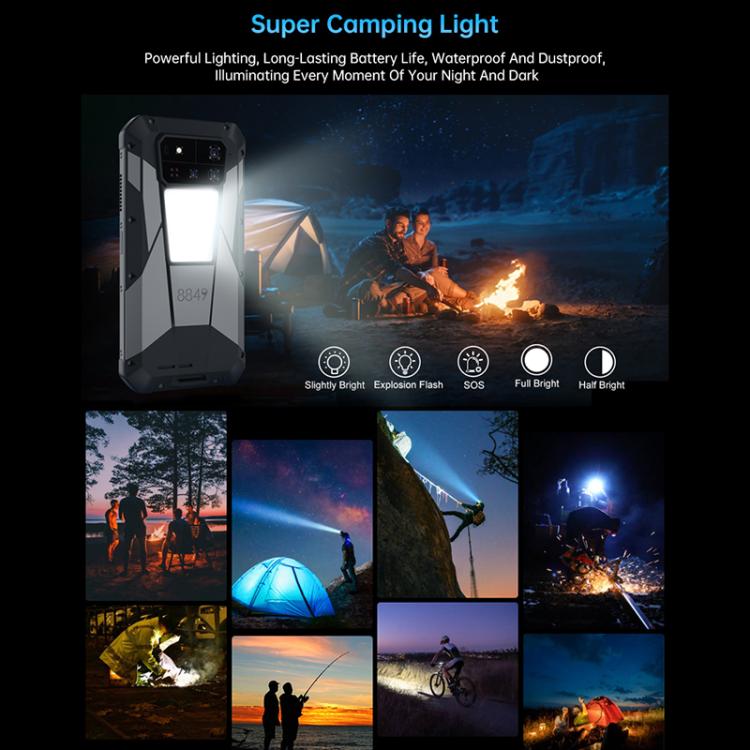 Unihertz Tank 4 Pro Projector Rugged Phone, 18GB+1TB, Night Vision, 6.73 inch Android 14 Dimensity 8300 Octa Core, Network: 5G, NFC (Black) - free shipping - PMC TechLife - Order now!