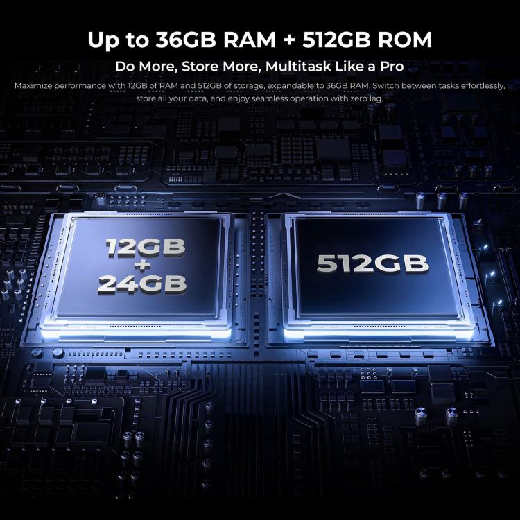 Oukitel WP100 Laser Rangefinder Rugged Phone, 12GB+512GB, 200MP Camera, Fingerprint Identification, 6.8 inch Android 14 MediaTek Dimensity 7300 Octa Core, NFC, OTG, Network: 5G (Black) - free shipping - PMC TechLife - Order now!