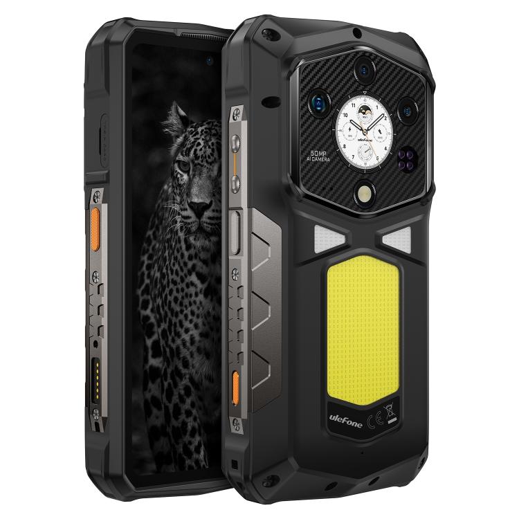 Ulefone Armor 29 Ultra Rugged Phone, 16GB+1TB, Night Vision, 6.67 inch + 1.04 inch Android 15 MediaTek Dimensity 9300+ Octa Core, Network: 5G, Versatile LED Light, Warning Light (Black) - free shipping - PMC TechLife - Order now!