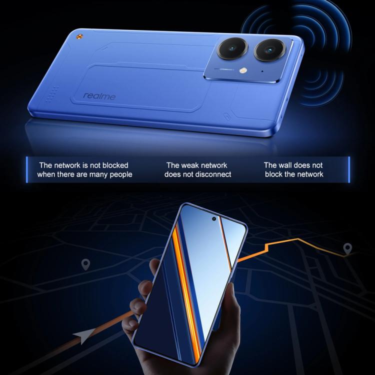 Realme Neo7 SE, 12GB+256GB, 6.78 inch Android 15 / Realme UI 6.0 MediaTek Dimensity 8400-MAX Octa Core, NFC, Network: 5G (Blue) - free shipping - PMc TechLife - Order now!