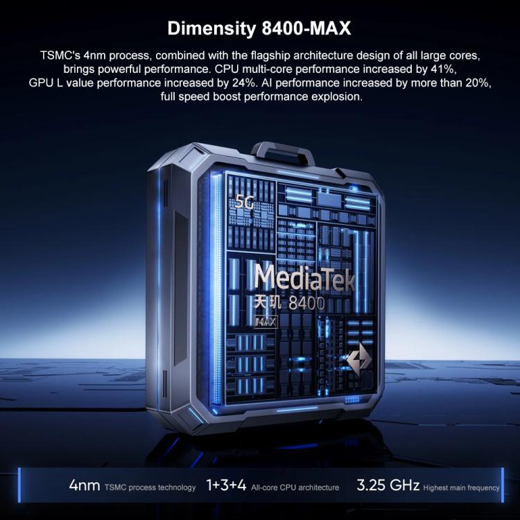 Realme Neo7 SE, 12GB+256GB, 6.78 inch Android 15 / Realme UI 6.0 MediaTek Dimensity 8400-MAX Octa Core, NFC, Network: 5G (White) - free shipping - PMc TechLife - Order now!