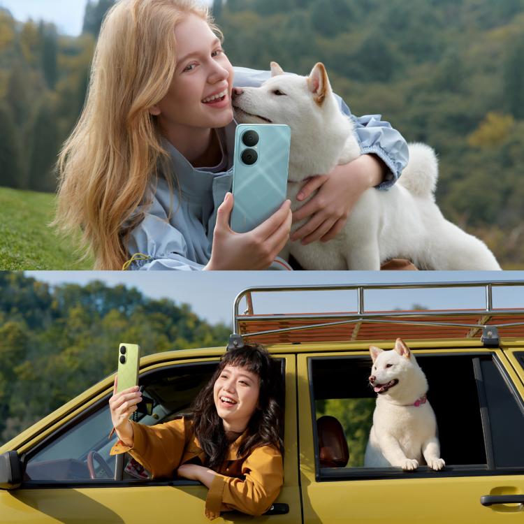 HUAWEI Enjoy 80, 8GB+256GB, Side Fingerprint, 6.67 inch HarmonyOS 4.0, OTG, Not Support Google Play (White) - free shipping - PMc TechLife - Order now!