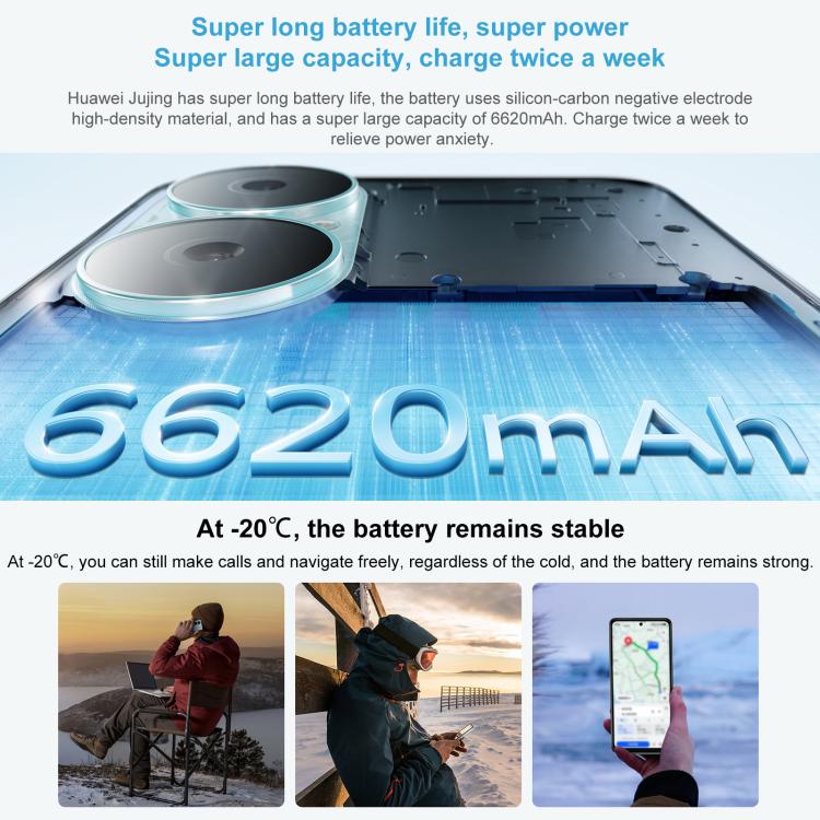 HUAWEI Enjoy 80, 8GB+256GB, Side Fingerprint, 6.67 inch HarmonyOS 4.0, OTG, Not Support Google Play (White) - free shipping - PMc TechLife - Order now!