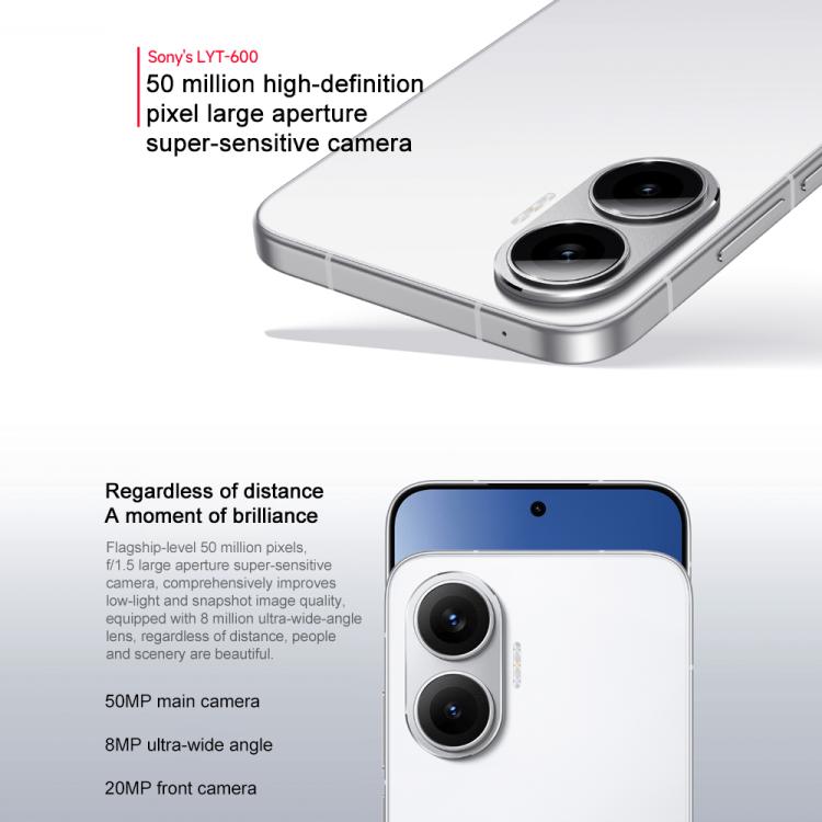 Xiaomi REDMI Turbo 4 Pro, 12GB+256GB, 6.83 inch Xiaomi HyperOS 2 Snapdragon 8s Gen 4 Octa Core, NFC, Network: 5G (White) - free shipping - PMc TechLife - Order now!