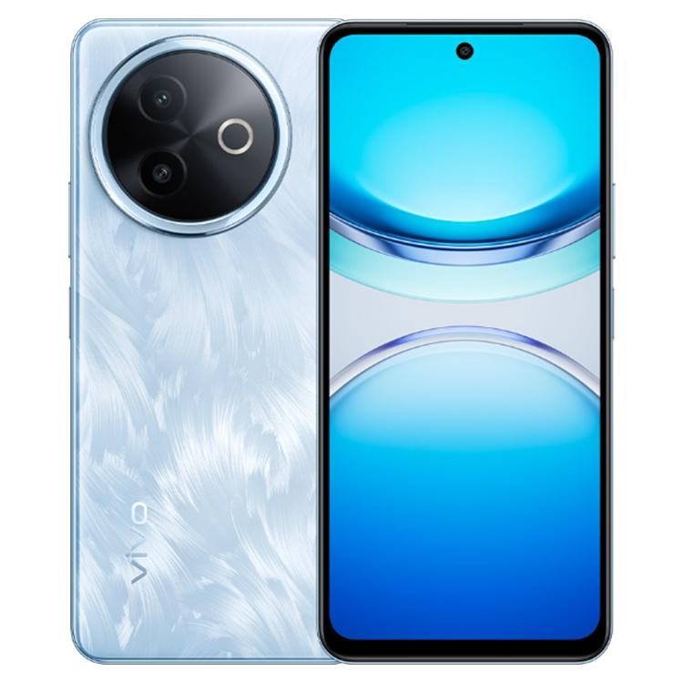 vivo Y300i, 8GB+128GB, Face ID / Side Fingerprint, 6.68 inch Android 15 OriginOS 5 Snapdragon 4 Gen 2 Octa Core, OTG, NFC, Network: 5G (Blue) - free shipping - PMc TechLife - Order now!