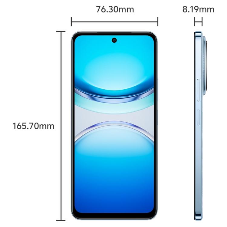 vivo Y300i, 8GB+128GB, Face ID / Side Fingerprint, 6.68 inch Android 15 OriginOS 5 Snapdragon 4 Gen 2 Octa Core, OTG, NFC, Network: 5G (Blue) - free shipping - PMc TechLife - Order now!