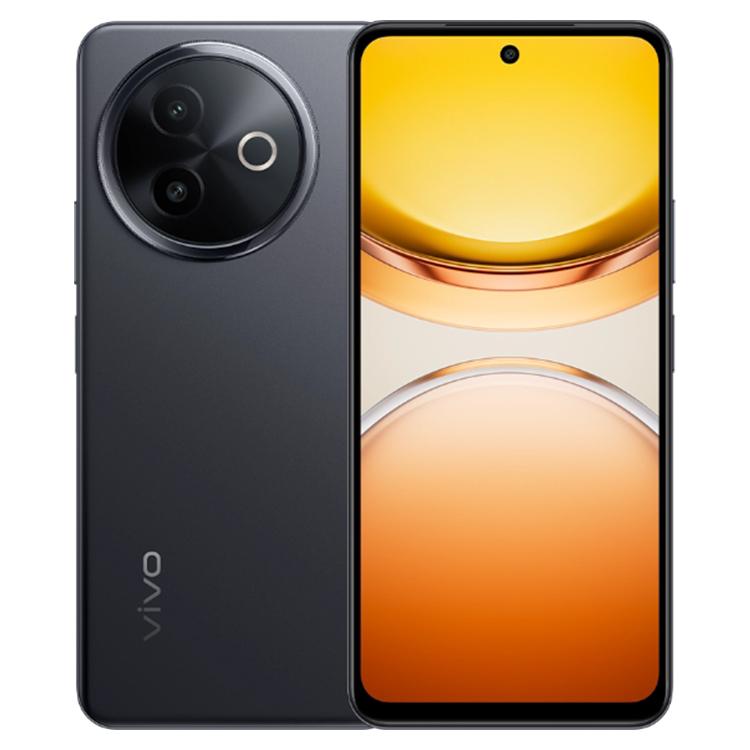 vivo Y300i, 8GB+256GB, Face ID / Side Fingerprint, 6.68 inch Android 15 OriginOS 5 Snapdragon 4 Gen 2 Octa Core, OTG, NFC, Network: 5G (Black) - free shipping - PMc TechLife - Order now!