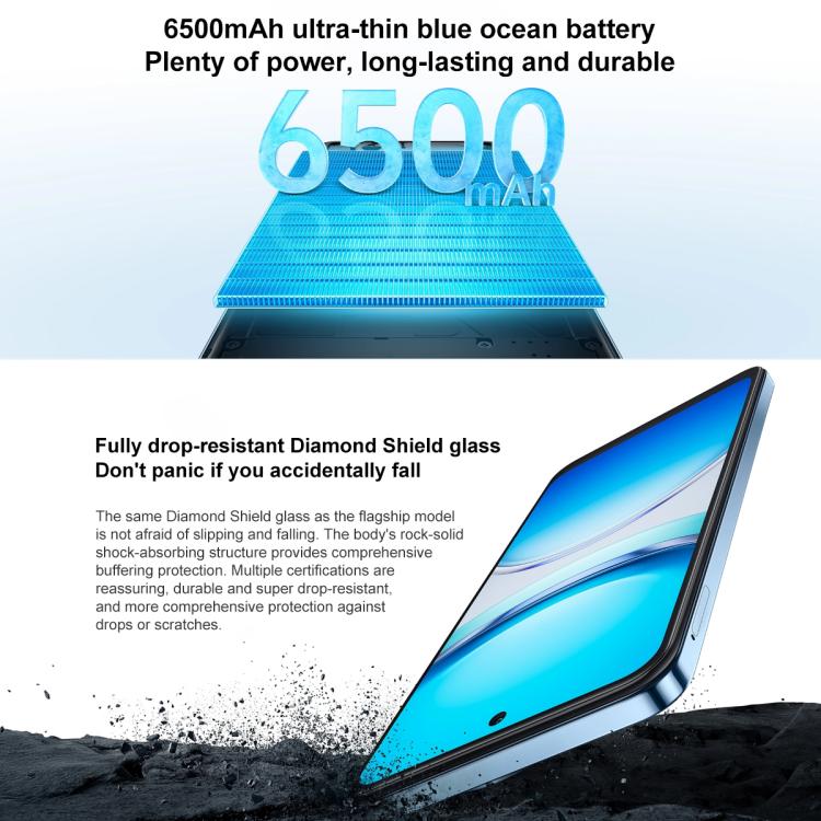 vivo Y300i, 8GB+256GB, Face ID / Side Fingerprint, 6.68 inch Android 15 OriginOS 5 Snapdragon 4 Gen 2 Octa Core, OTG, NFC, Network: 5G (Black) - free shipping - PMc TechLife - Order now!