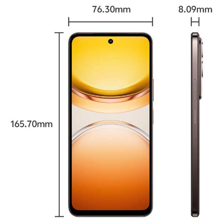 vivo Y300t, 8GB+128GB, Face ID / Side Fingerprint,  6.72 inch Android 15 OriginOS 5 Dimensity 7300 Octa Core, OTG, NFC, Network: 5G (Coffee) - free shipping - PMc TechLife - Order now!