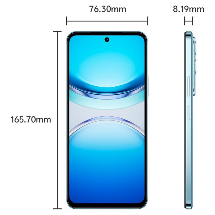 vivo Y300t, 8GB+256GB, Face ID / Side Fingerprint,  6.72 inch Android 15 OriginOS 5 Dimensity 7300 Octa Core, OTG, NFC, Network: 5G (Aqua Blue) - free shipping - PMc TechLife - Order now!