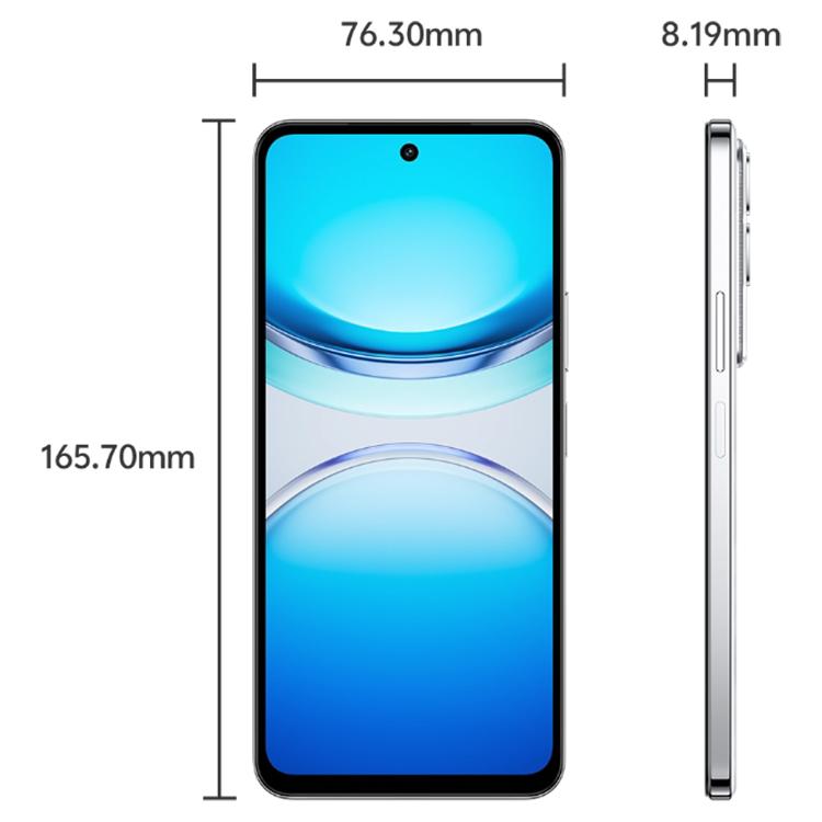 vivo Y300t, 8GB+256GB, Face ID / Side Fingerprint,  6.72 inch Android 15 OriginOS 5 Dimensity 7300 Octa Core, OTG, NFC, Network: 5G (White) - free shipping - PMc TechLife - Order now!