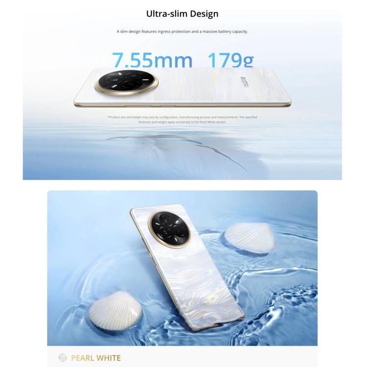 Realme 14 Pro, 16GB+256GB, Screen Fingerprint Identification, 6.77 inch Realme UI 6.0 Dimensity 7300 Octa Core, NFC, Network: 5G (White) - free shipping - PMc TechLife - Order now!