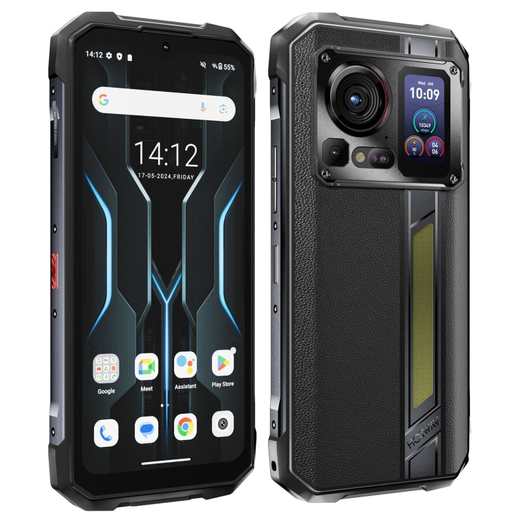 HOTWAV Hyper 7 Pro Rugged Phone, 16GB+256GB, 10800mAh, 6.6 inch Android 14 MediaTek Dimensity 7050 5G, Network: 5G, OTG, NFC (Black) - free shipping - PMC Jewellery - Order now!