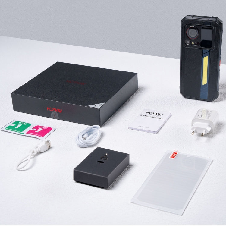 HOTWAV Hyper 7 Pro Rugged Phone, 16GB+256GB, 10800mAh, 6.6 inch Android 14 MediaTek Dimensity 7050 5G, Network: 5G, OTG, NFC (Black) - free shipping - PMC Jewellery - Order now!