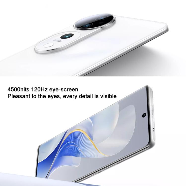 vivo S19 Pro, 8GB+256GB, Face ID / Screen Fingerprint Identification,  6.78 inch Android 14 Dimensity 9200+ Octa Core, OTG, NFC, Network: 5G (White) - free shipping - PMc TechLife - Order now!