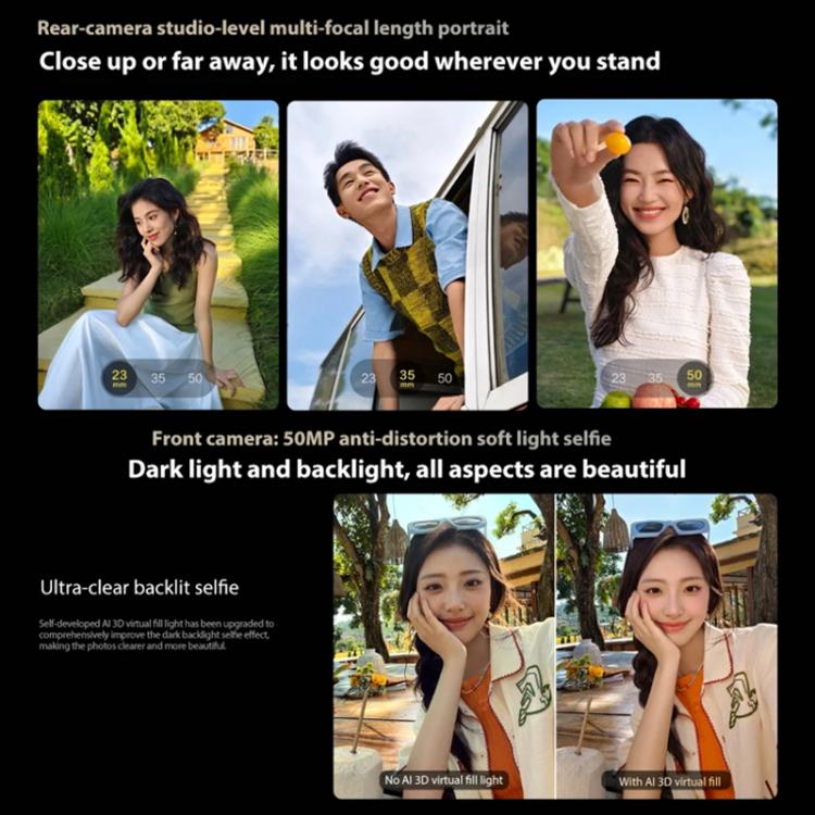 vivo S20, 16GB+512GB, Face ID / Screen Fingerprint Identification, 6.67 inch Android 15 Snapdragon 7 Gen 3 Octa Core, OTG, NFC, Network: 5G (Black) - free shipping - PMc TechLife - Order now!